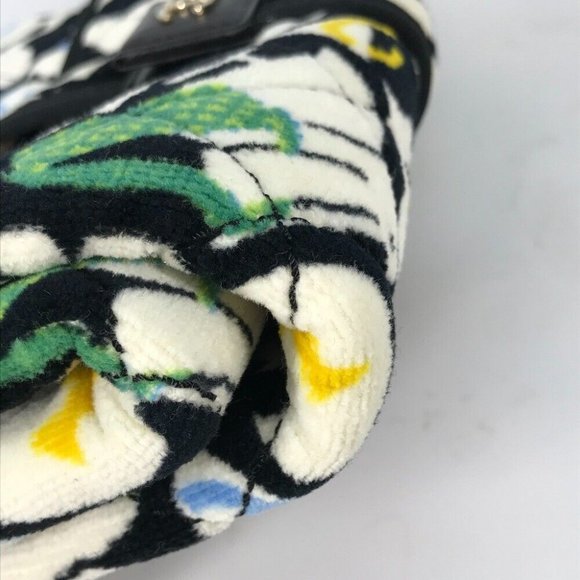 Auth CHANEL Animal pattern Diaper change sheet BABY baby mat Black/Multicolore - Picture 2 of 16